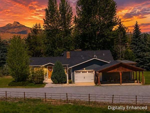 17.8 Acres of Land with Home for Sale in Cody, Wyoming