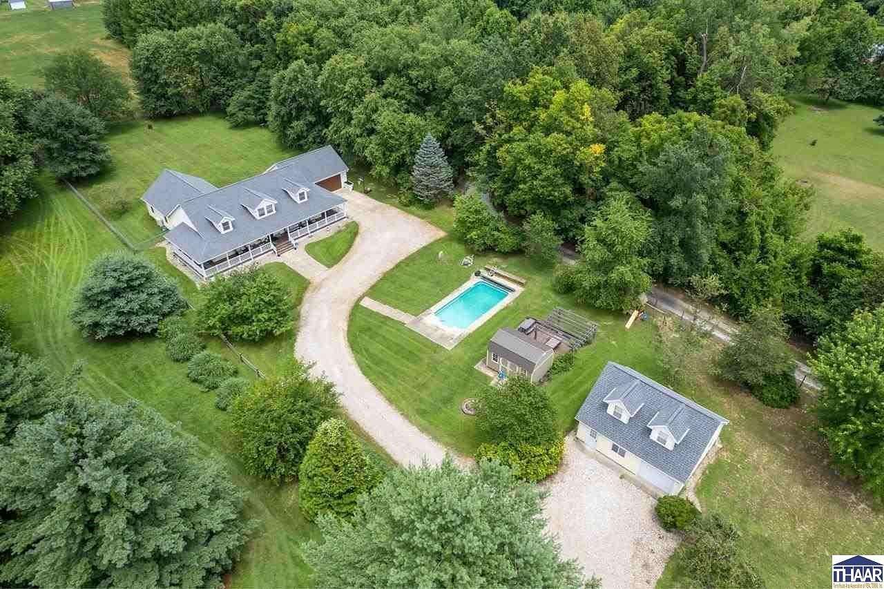 1.83 Acres of Land with Home for Sale in Terre Haute, Indiana