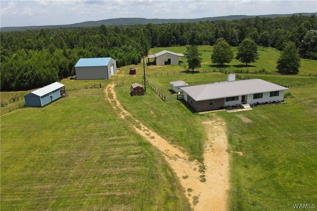 9.62 Acres of Land with Home for Sale in Northport, Alabama