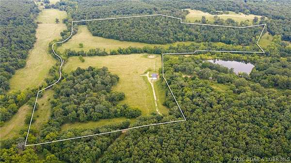 90 Acres of Land with Home for Sale in Crocker, Missouri