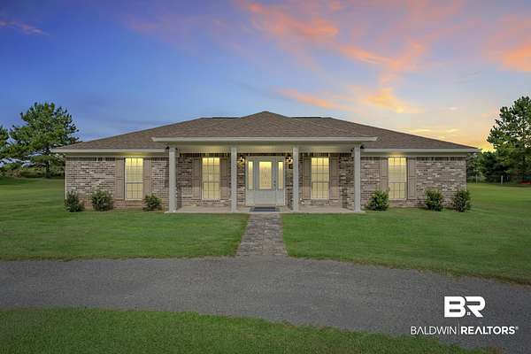 3.17 Acres of Land with Home for Sale in Elberta, Alabama