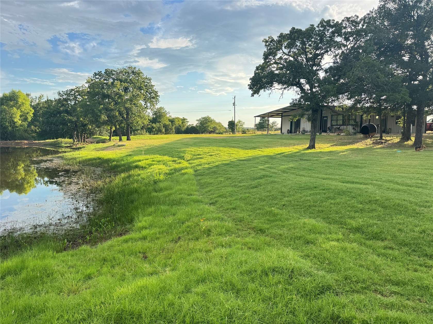 8.37 Acres of Land with Home for Sale in Hico, Texas