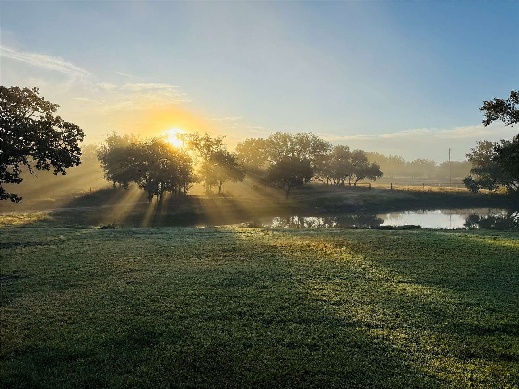 8.37 Acres of Land with Home for Sale in Hico, Texas