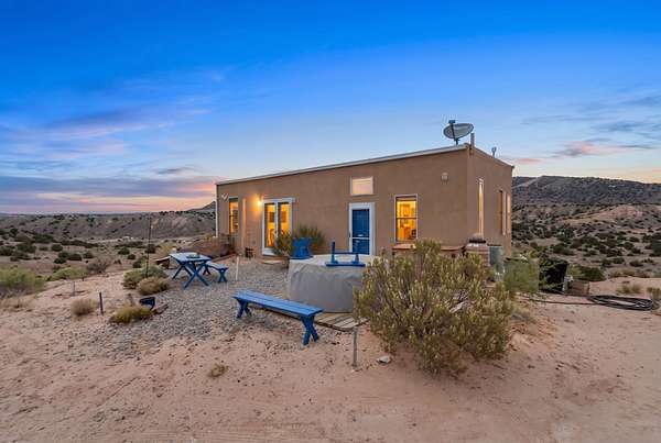 27.9 Acres of Land with Home for Sale in Abiquiu, New Mexico