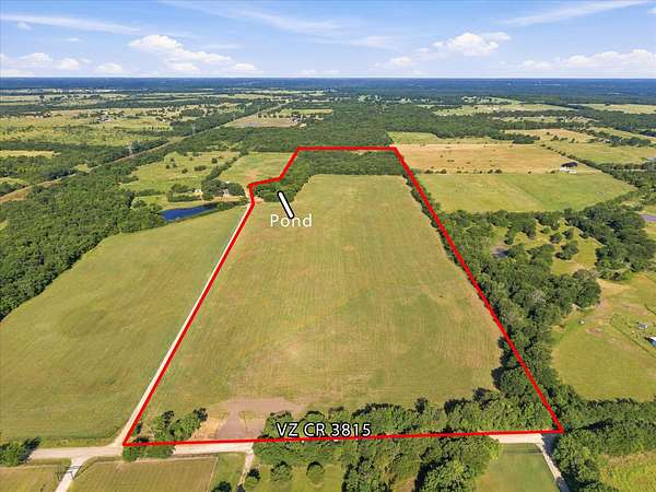 48 Acres of Land for Sale in Wills Point, Texas