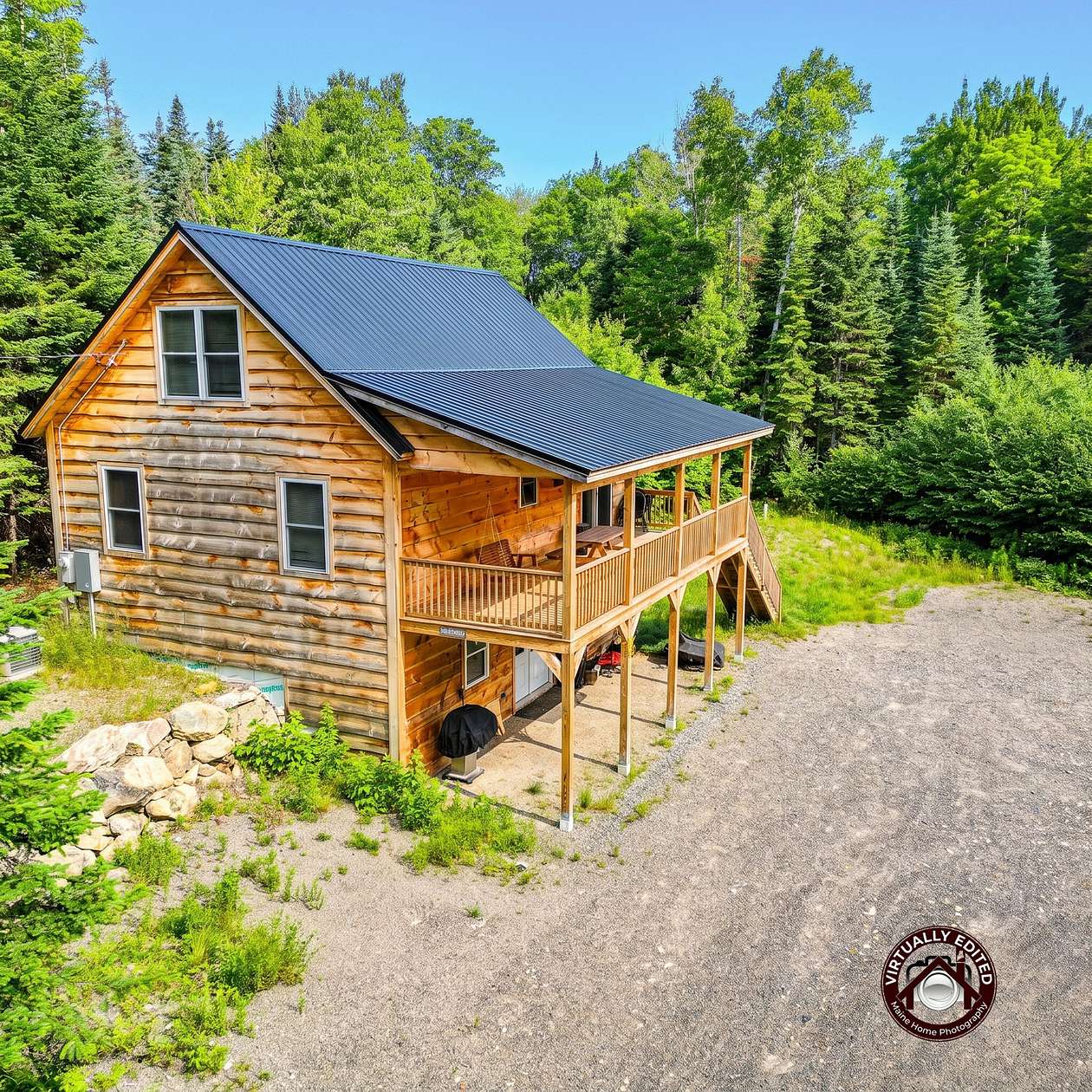 1.8 Acres of Land with Home for Sale in Rangeley, Maine