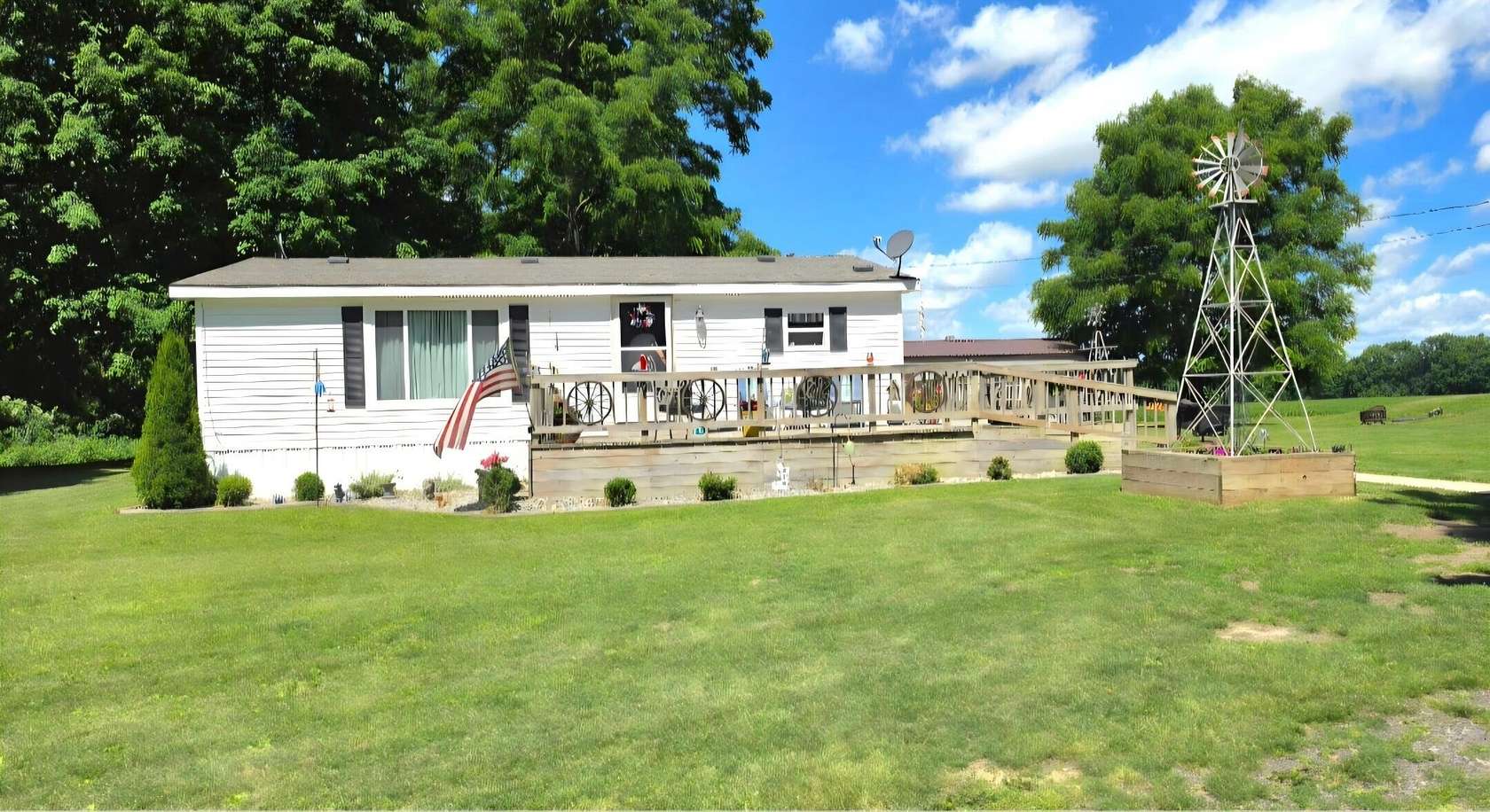 2 Acres of Land with Home for Sale in Union City, Michigan