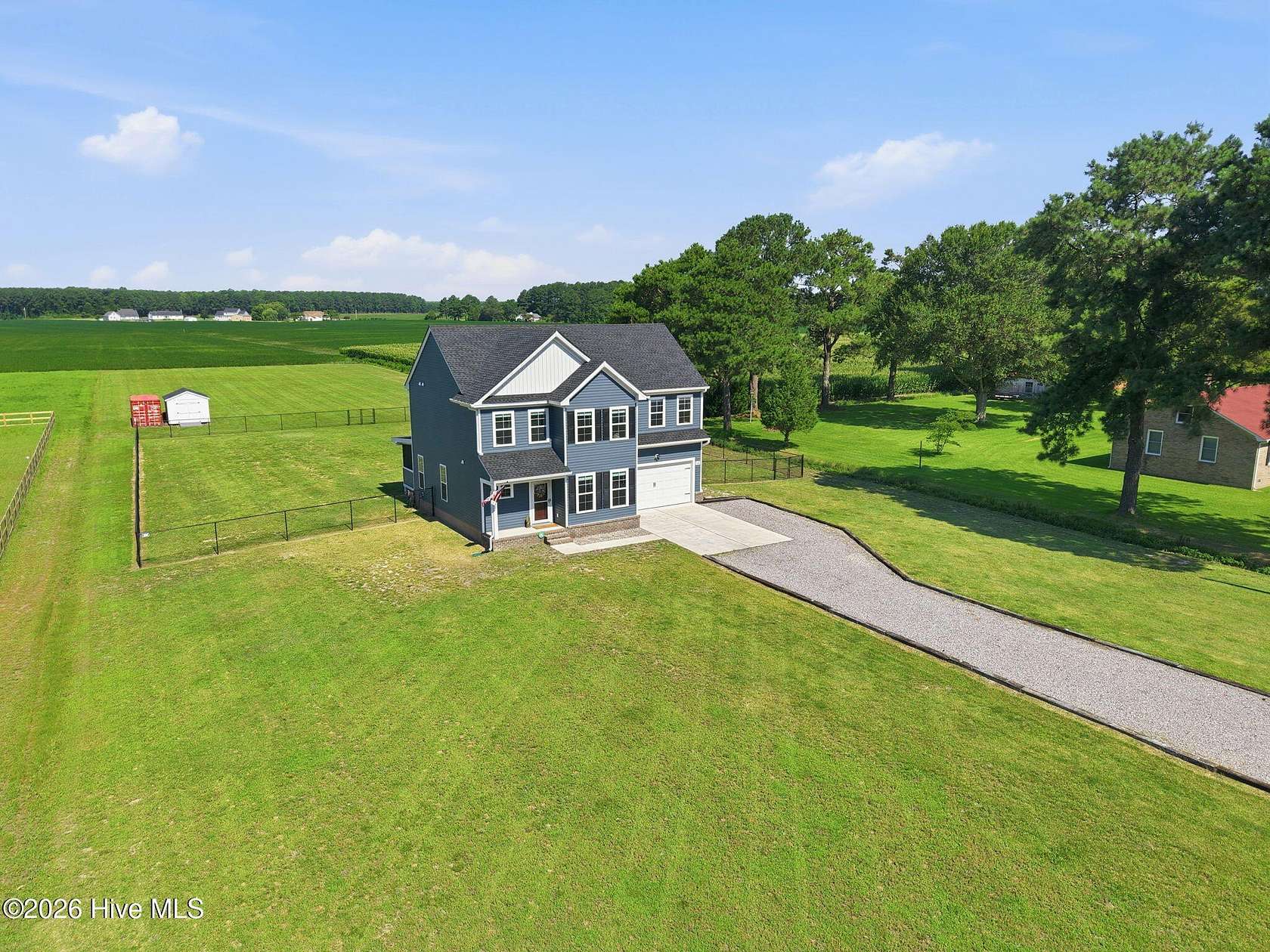 2 Acres of Land with Home for Sale in South Mills, North Carolina