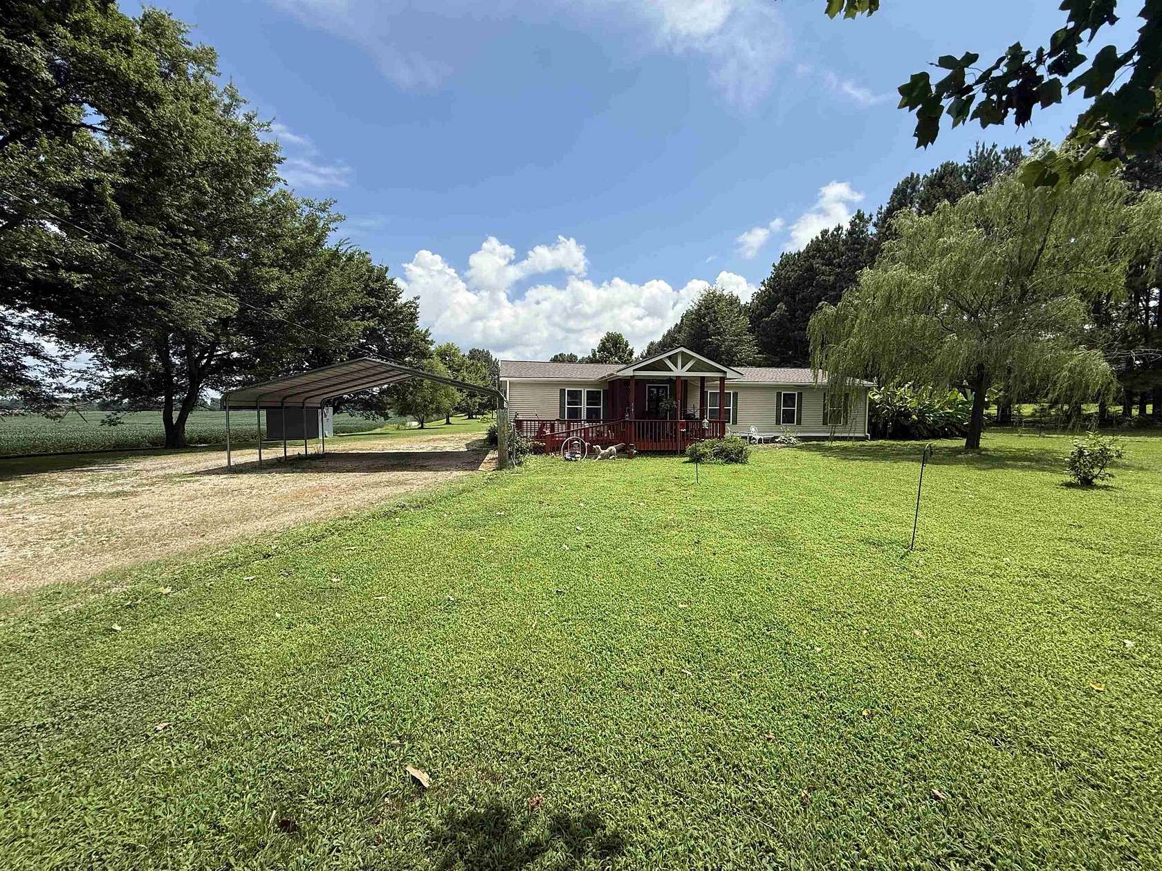 2.53 Acres of Land with Home for Sale in Covington, Tennessee