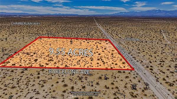 9.55 Acres of Land for Sale in Adelanto, California