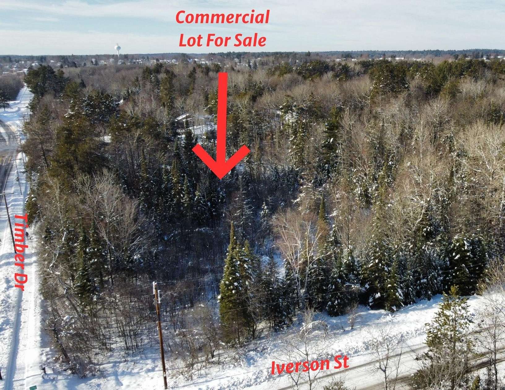 4 Acres of Commercial Land for Sale in Rhinelander, Wisconsin