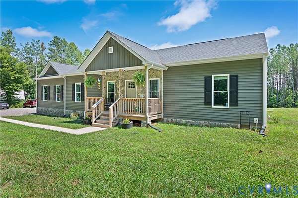 10.2 Acres of Land with Home for Sale in Beaverdam, Virginia