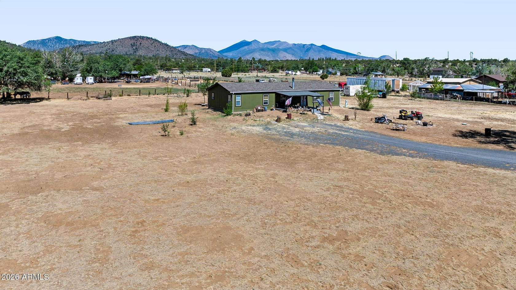2.22 Acres of Land with Home for Sale in Flagstaff, Arizona