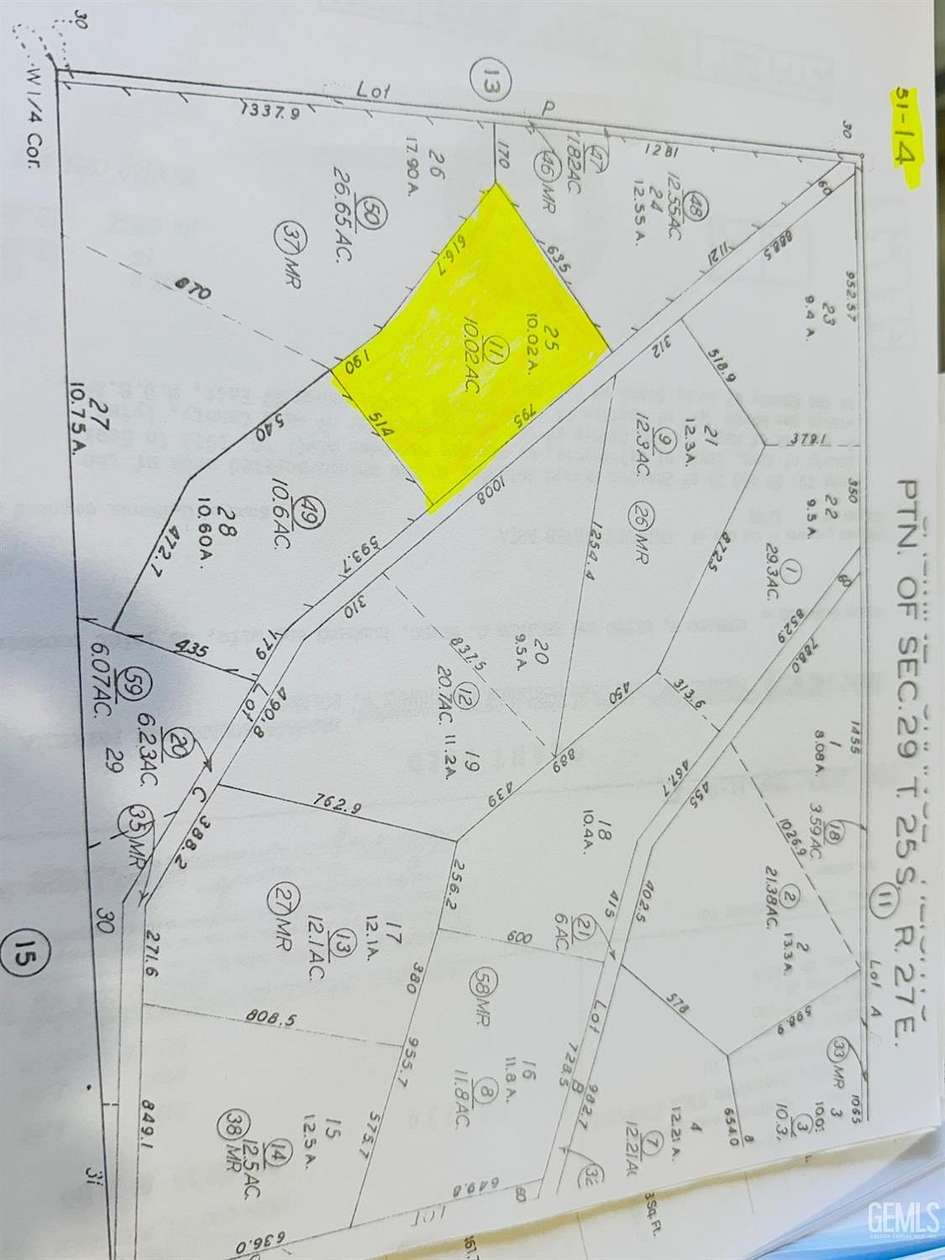 10 Acres of Land for Sale in Delano, California