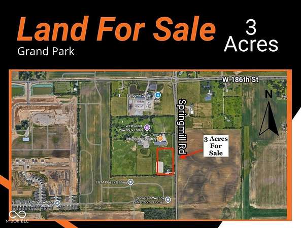 3 Acres of Land for Sale in Westfield, Indiana