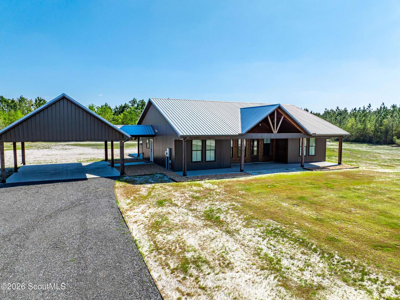 17.3 Acres of Land with Home for Sale in Blackshear, Georgia