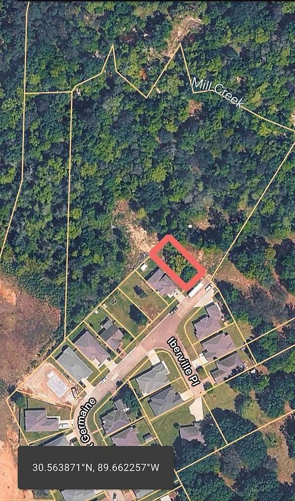 3.8 Acres of Residential Land for Sale in Carriere, Mississippi