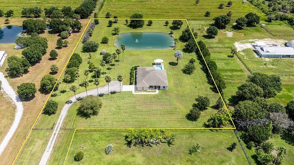 5 Acres of Land with Home for Sale in Vero Beach, Florida