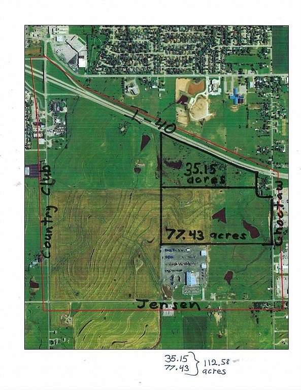 112 Acres of Agricultural Land for Sale in El Reno, Oklahoma