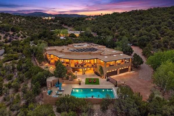 2.72 Acres of Land with Home for Sale in Santa Fe, New Mexico