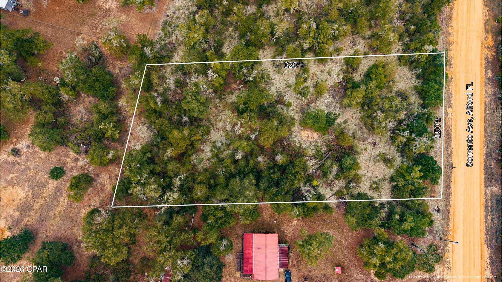 1.1 Acres of Residential Land for Sale in Alford, Florida