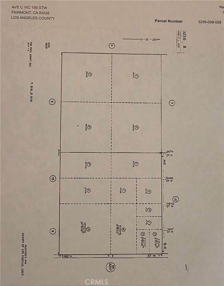 20.3 Acres of Agricultural Land for Sale in Fairmont, California