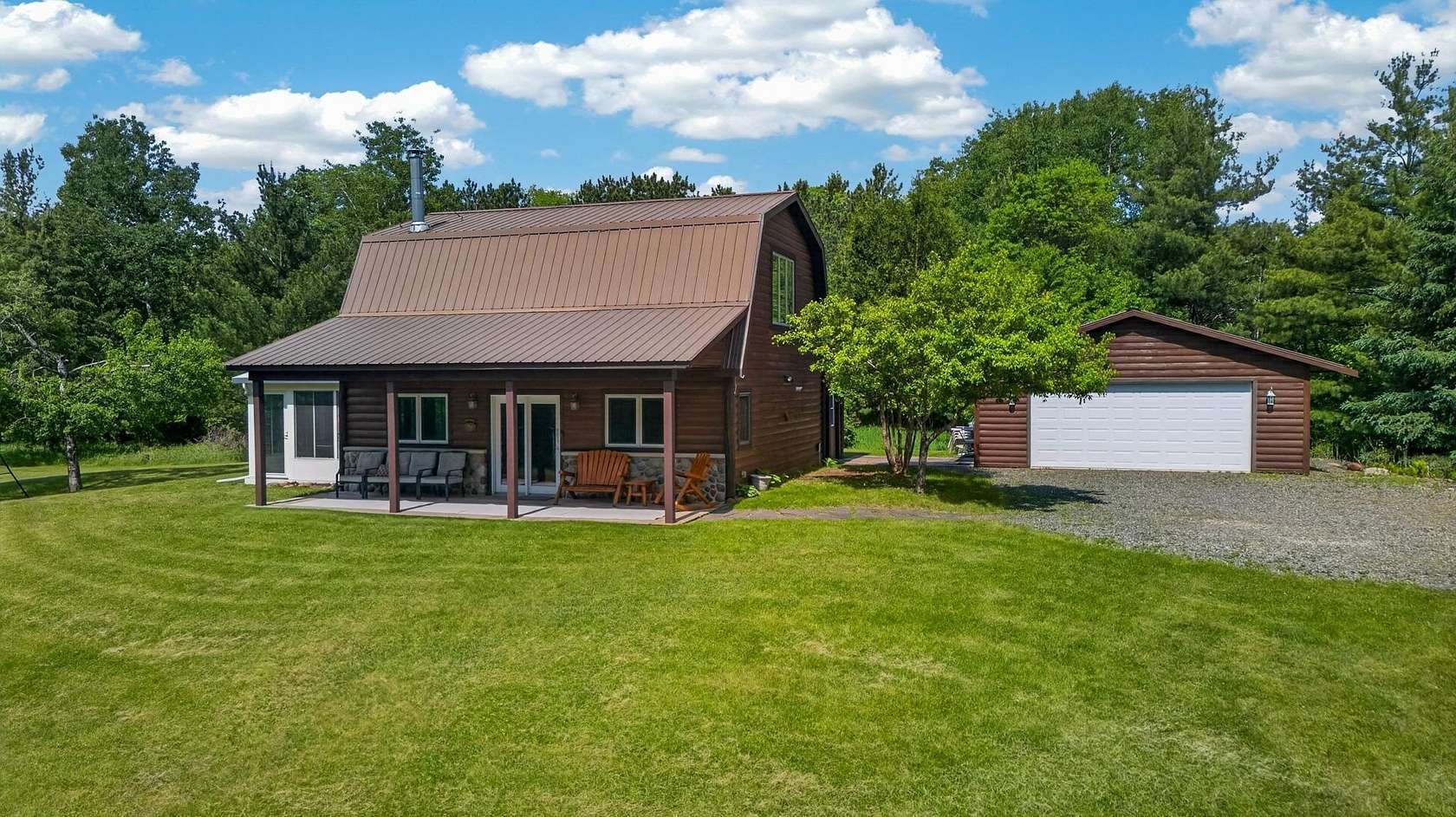 14.3 Acres of Recreational Land with Home for Sale in Mora, Minnesota