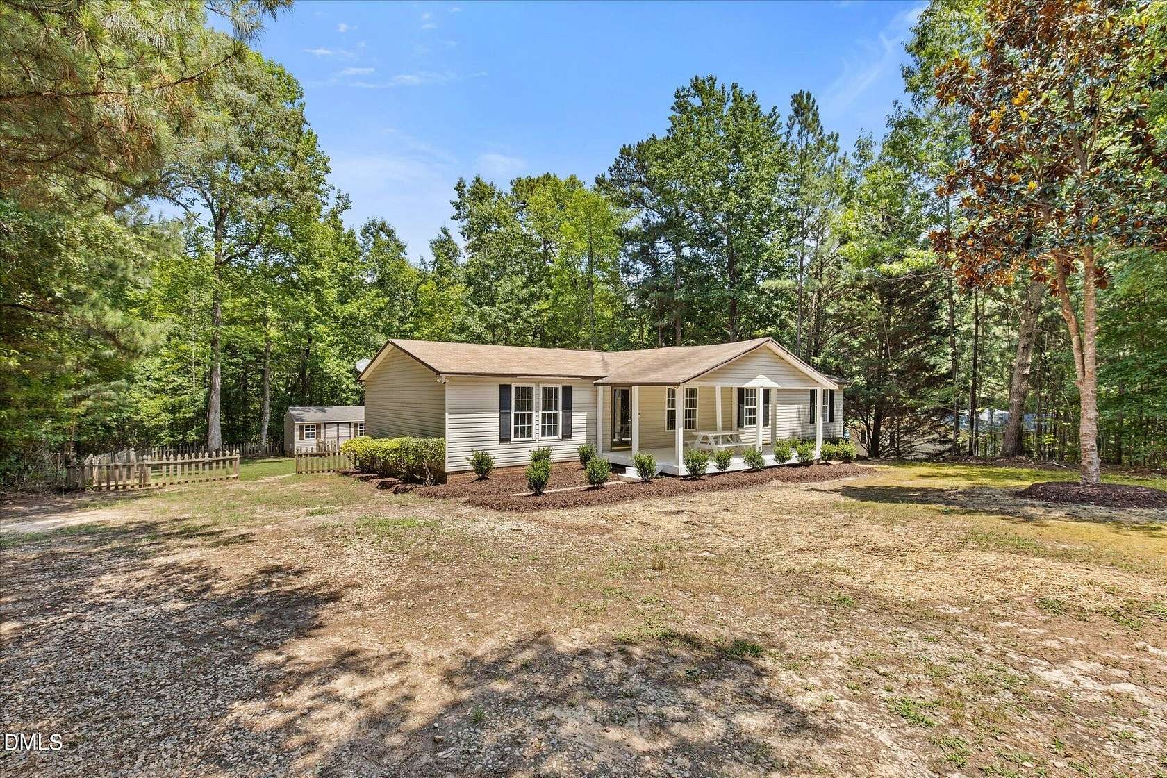 2 Acres of Land with Home for Sale in Youngsville, North Carolina