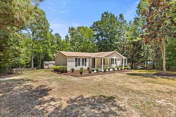 2 Acres of Land with Home for Sale in Youngsville, North Carolina