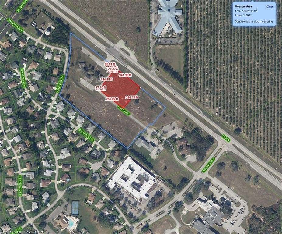 1.5 Acres of Mixed-Use Land for Sale in Sebring, Florida