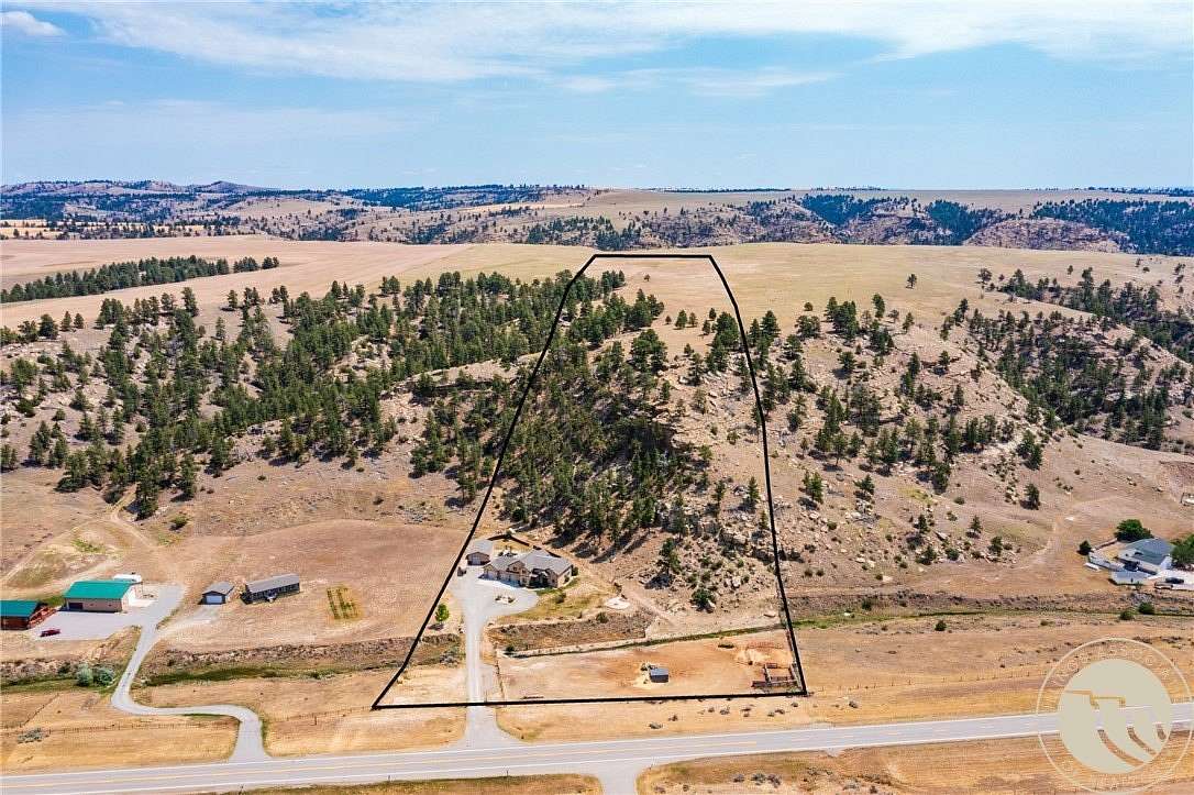 19.4 Acres of Land with Home for Sale in Molt, Montana