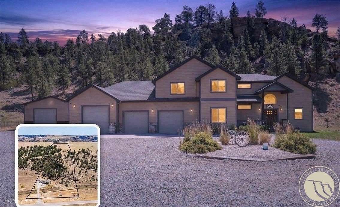 19.4 Acres of Land with Home for Sale in Molt, Montana