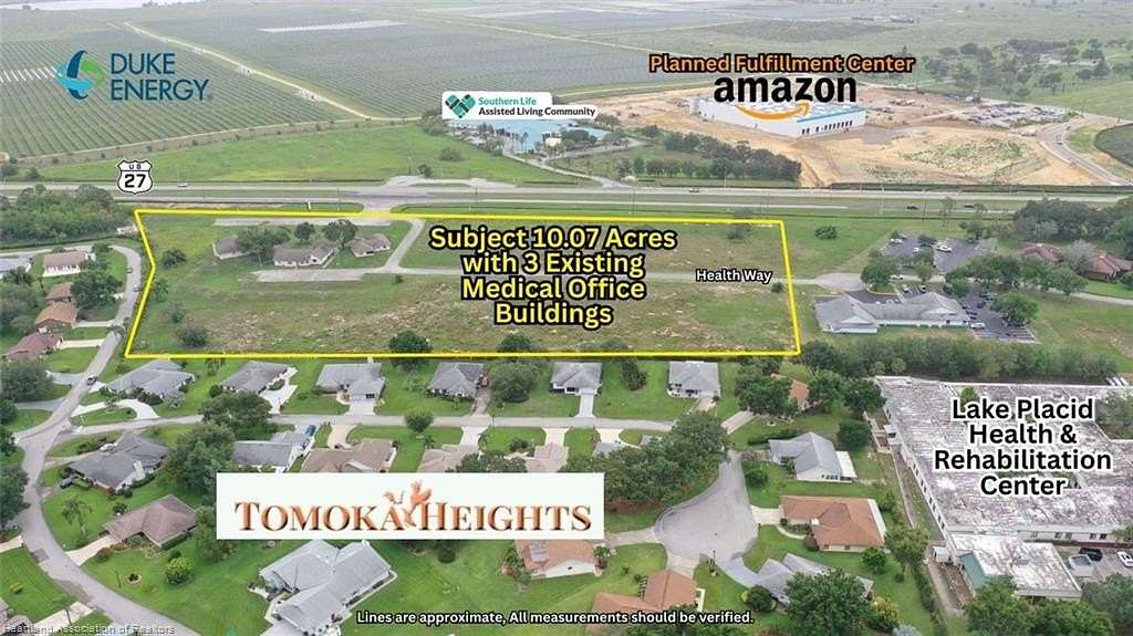 10 Acres of Improved Mixed-Use Land for Sale in Lake Placid, Florida