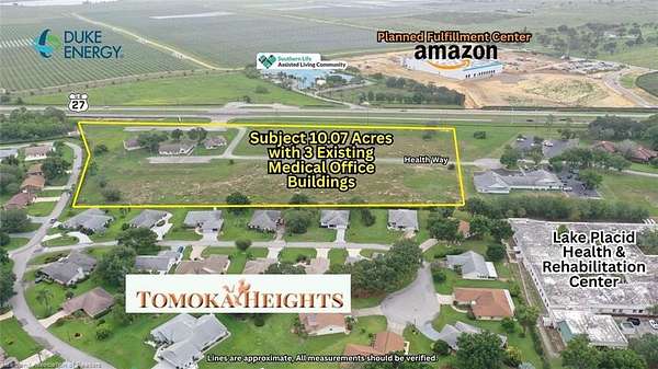 10 Acres of Improved Mixed-Use Land for Sale in Lake Placid, Florida