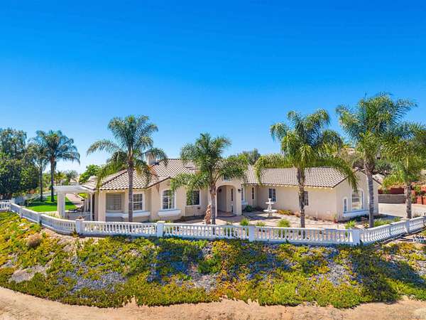 2.2 Acres of Land with Home for Sale in Valley Center, California