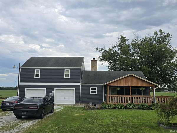 1.85 Acres of Land with Home for Sale in Hartford City, Indiana