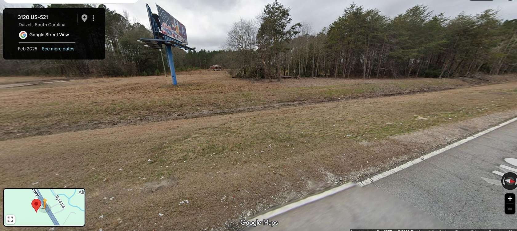7.55 Acres of Residential Land for Sale in Dalzell, South Carolina