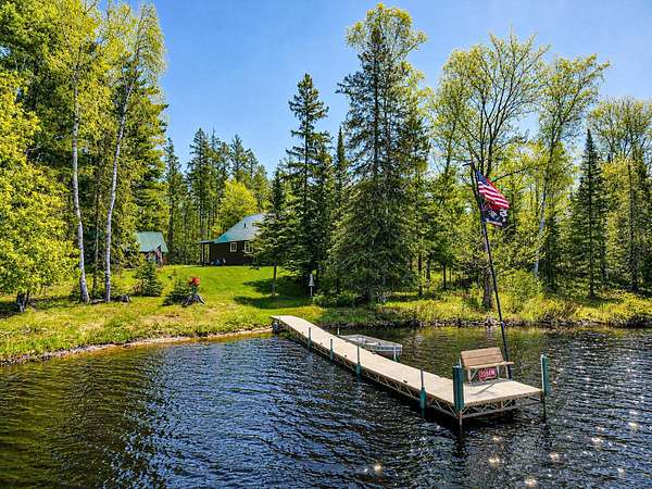 69 Acres of Recreational Land with Home for Sale in Mercer, Wisconsin