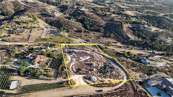 4.87 Acres of Residential Land for Sale in Temecula, California