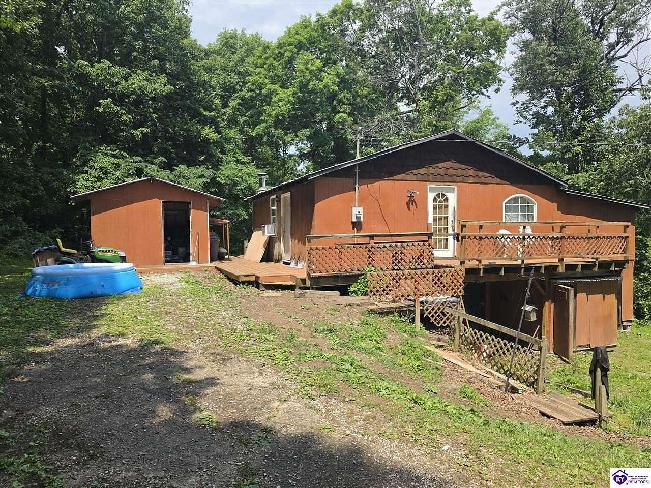 5 Acres of Land with Home for Sale in Cub Run, Kentucky