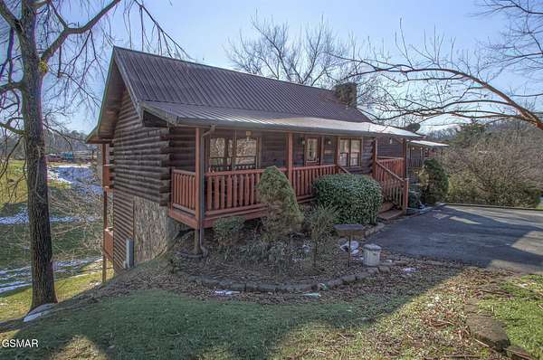 6.2 Acres of Land with Home for Sale in Sevierville, Tennessee