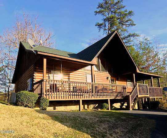 48.5 Acres of Recreational Land with Home for Sale in Sevierville, Tennessee