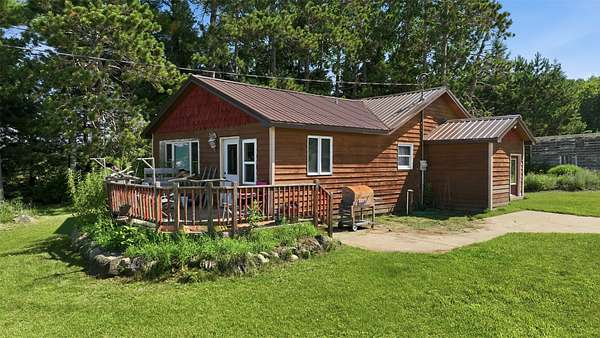 5 Acres of Land with Home for Sale in Trego, Wisconsin