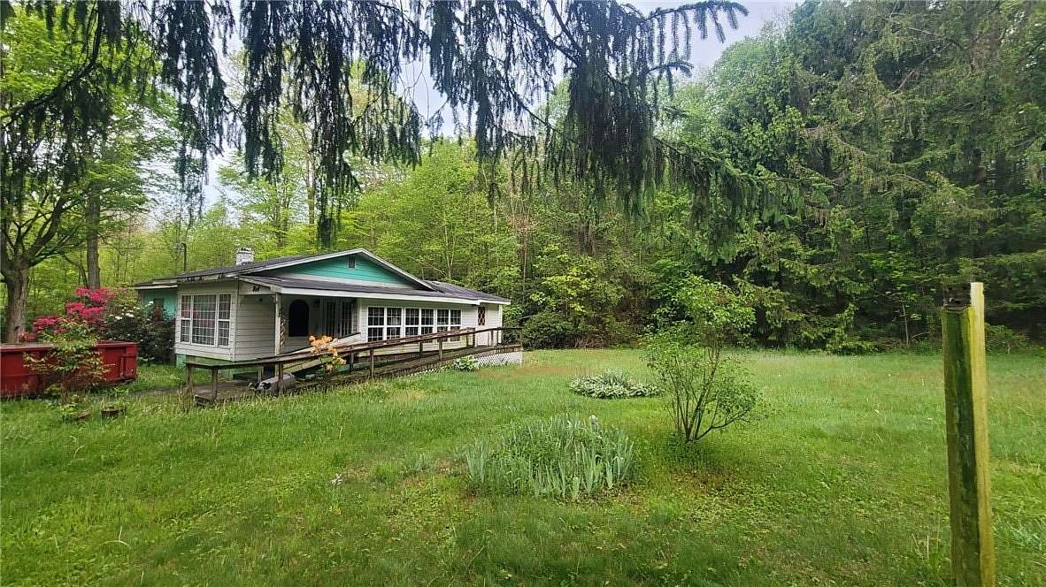 3.87 Acres of Land with Home for Sale in Connellsville, Pennsylvania
