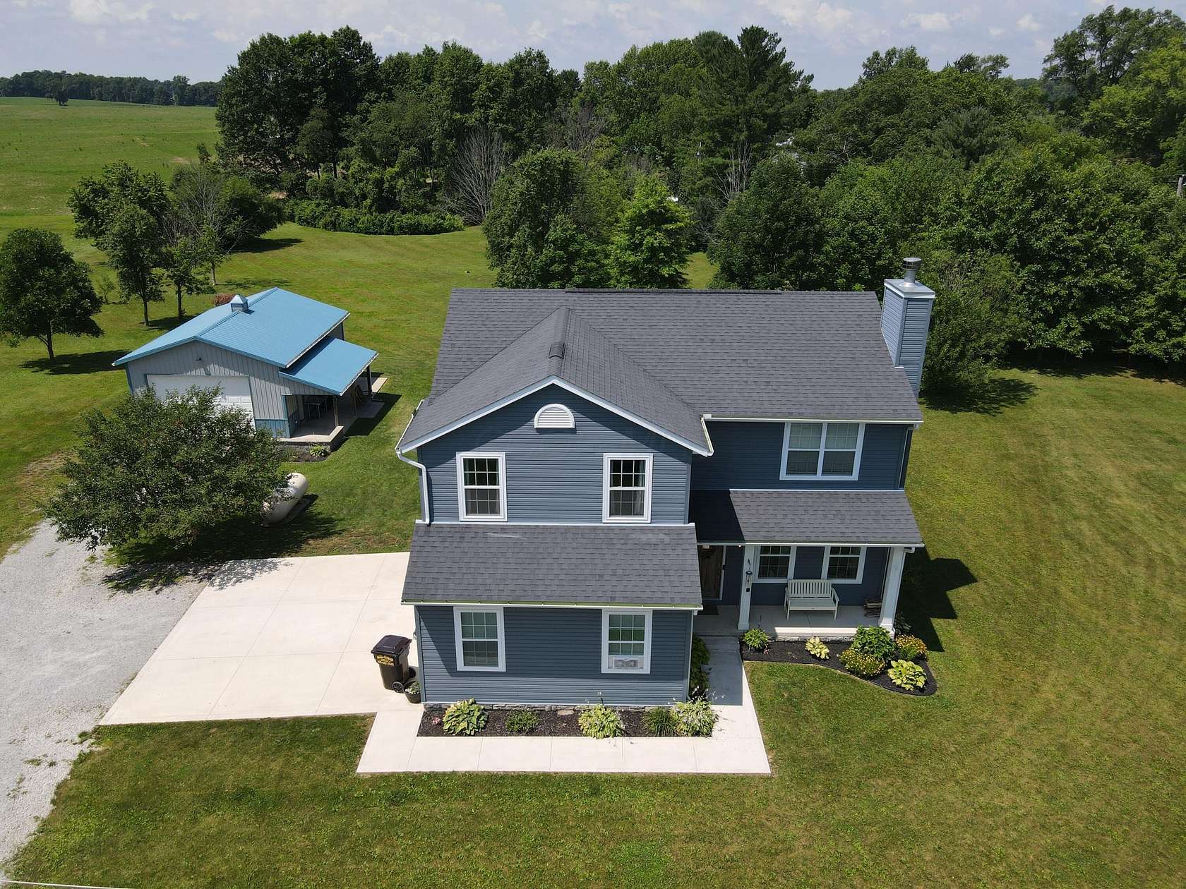 3 Acres of Land with Home for Sale in Mount Gilead, Ohio