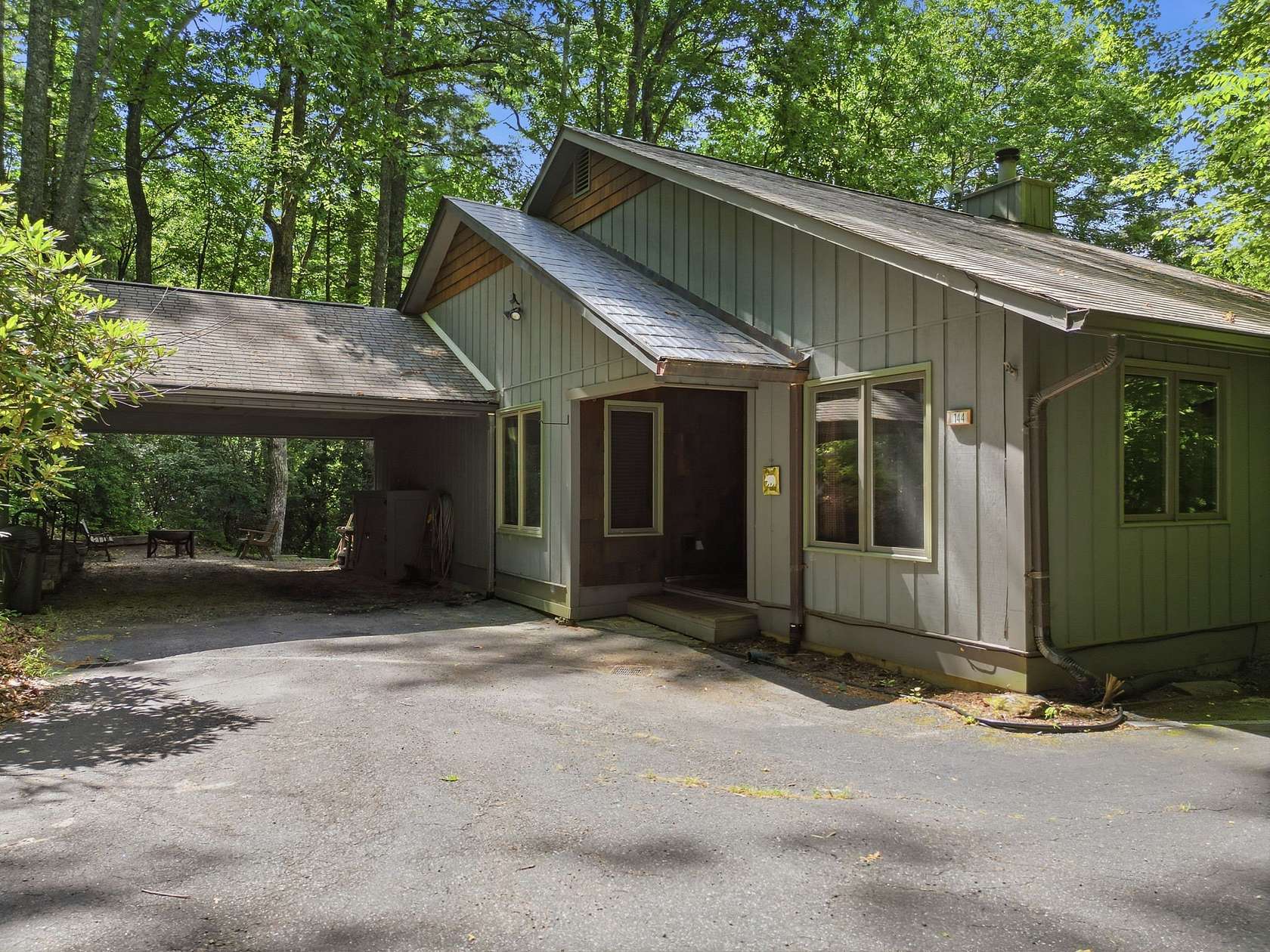 2 Acres of Land with Home for Sale in Sapphire, North Carolina