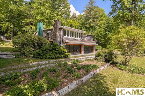 38 Acres of Land with Home for Sale in Sapphire, North Carolina