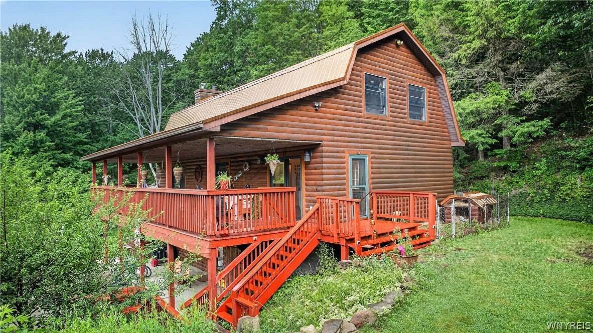 49.4 Acres of Land with Home for Sale in West Valley, New York