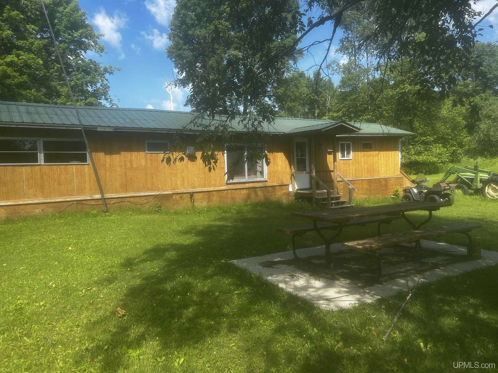 19 Acres of Recreational Land with Home for Sale in Sagola, Michigan