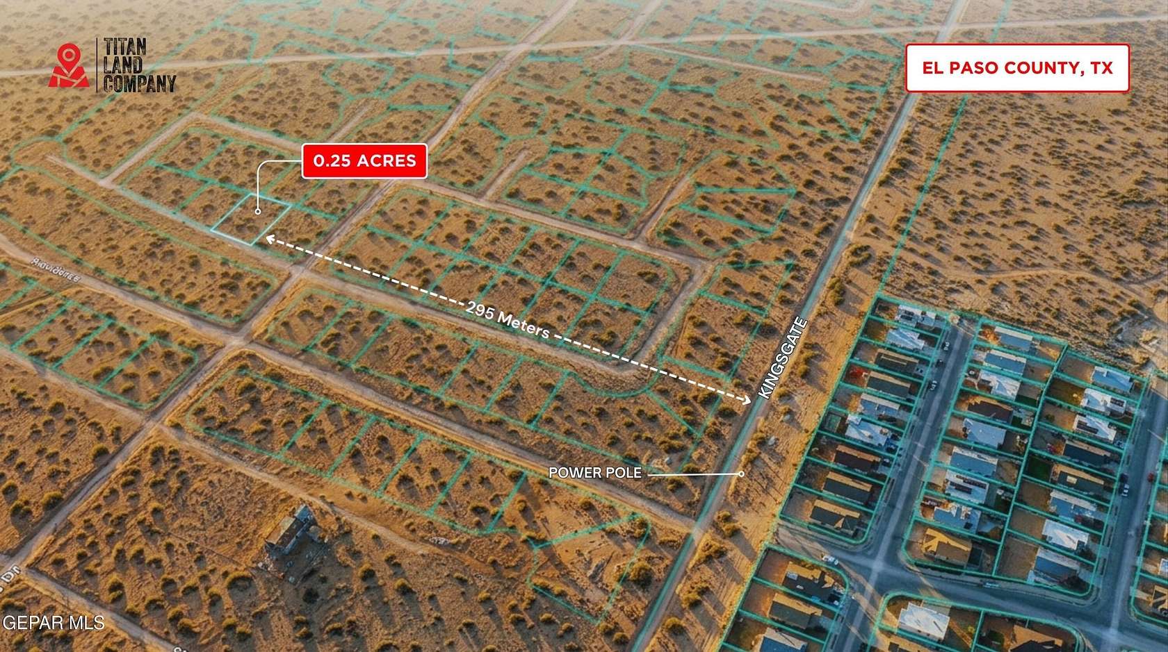 0.25 Acres of Land for Sale in El Paso, Texas